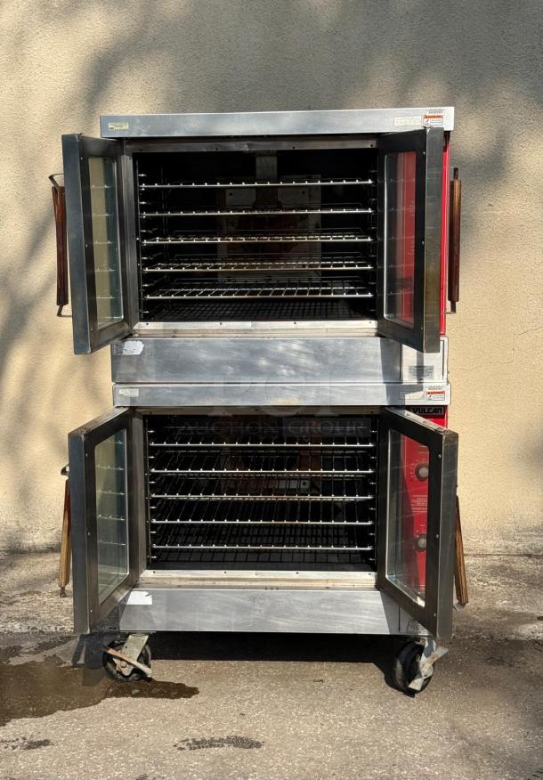 VULCAN VC4GD Commercial Convection Oven DOUBLE Deck Gas with Solid State Controls - Image 2 of 6