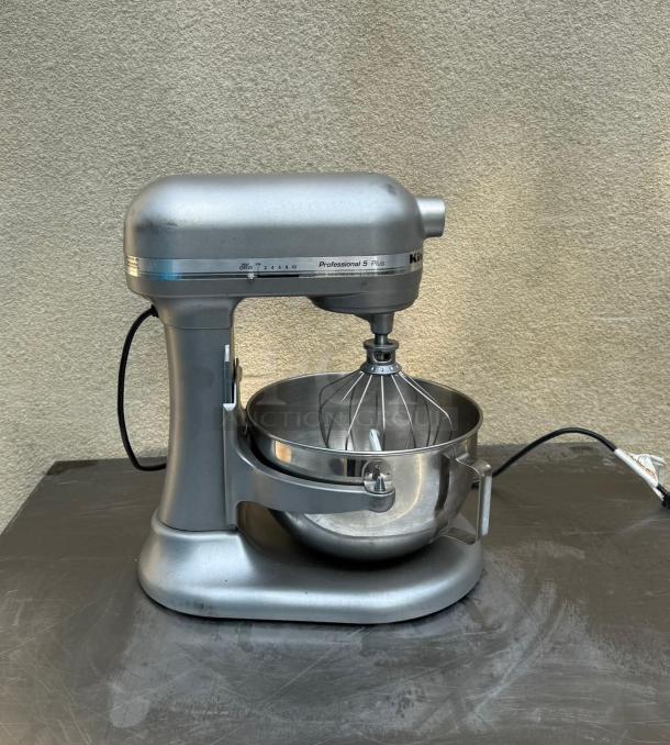 COOL! KitchenAid PROFESSIONAL 5 PLUS Bowl Lift Countertop Mixer with Standard Accessories - Image 2 of 4