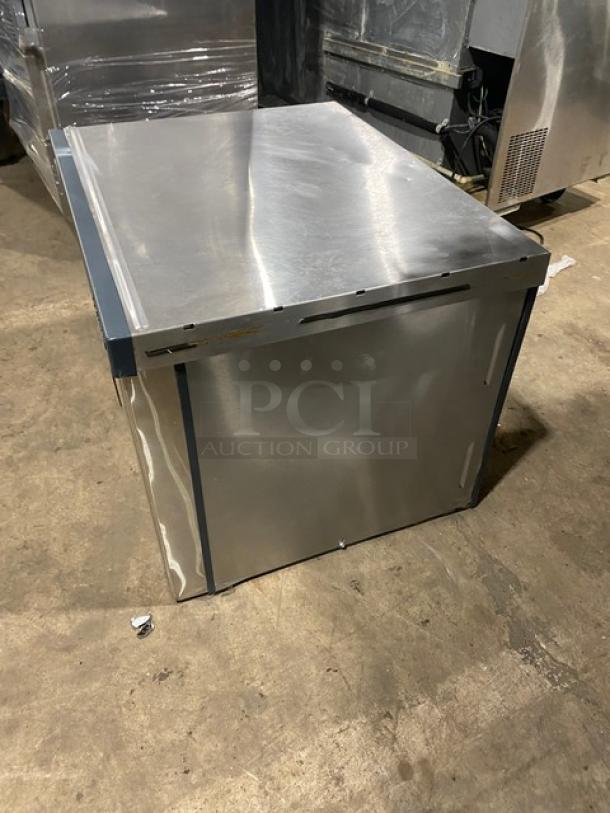 Scotsman Prodigy Plus C0630MA32 ice machine head, stainless steel, air-cooled, cube style, 208/230V, used condition.