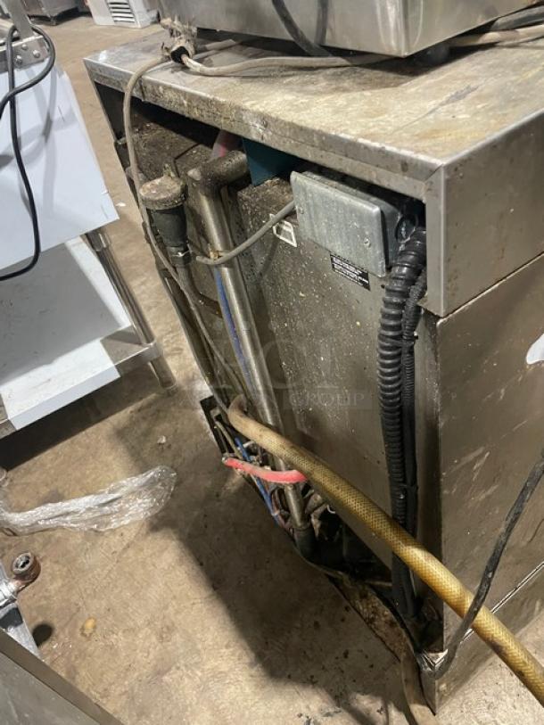 CMA Energy-Mizer L-1X16 commercial dishwasher, stainless steel, electric, undercounter, used condition. Model: 115V 1 Phase.
