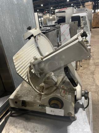 Univex Duro Series Commercial Electric Powered Countertop Deli Meat Slicer! On Legs! - Item #1196473