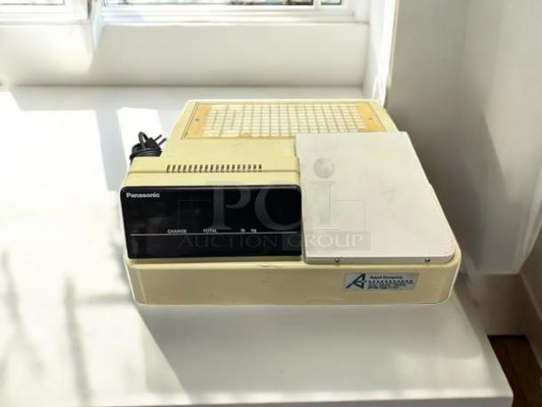Panasonic JS-510WS workstation, excellent condition, fully tested. Features key matrix and display. Power cable attached.