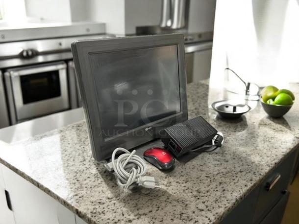 Semi-new NCR Model 7610-5020-8801 Point of Sale Terminal by Intel, fully tested and working, includes peripherals.