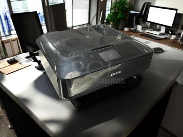 Canon Pixma MG7720 printer in excellent condition on a desk, fully tested and operational, with visible brand logo.