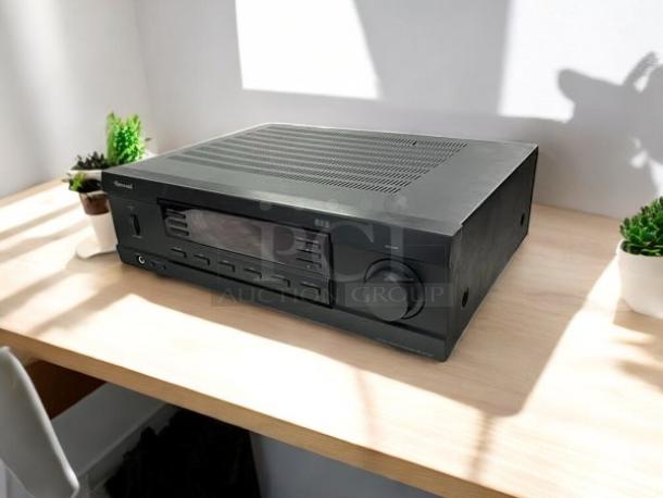 Sherwood RX-4109 stereo receiver, 200W, black, excellent condition, fully tested, knobs and buttons intact.