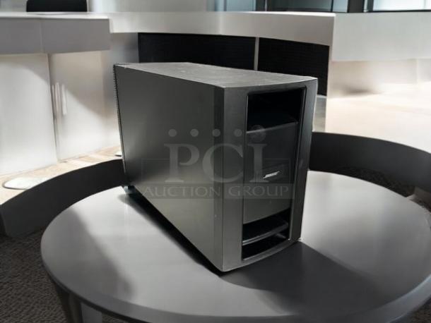 BOSE PS18 III Powered Speaker System, excellent condition, fully tested and working, black finish, visible Bose logo.