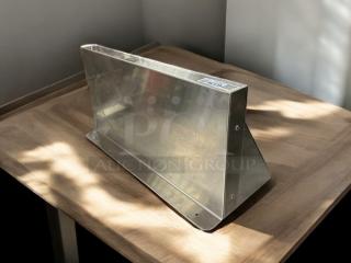 GSW W1224 24” stainless steel wall mount shelf, in excellent condition. Features mounting holes; fully tested.