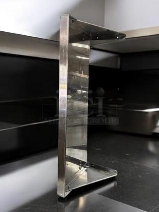 36” x 14” stainless steel wall mount shelf, model WS-W1436, great condition, fully tested.