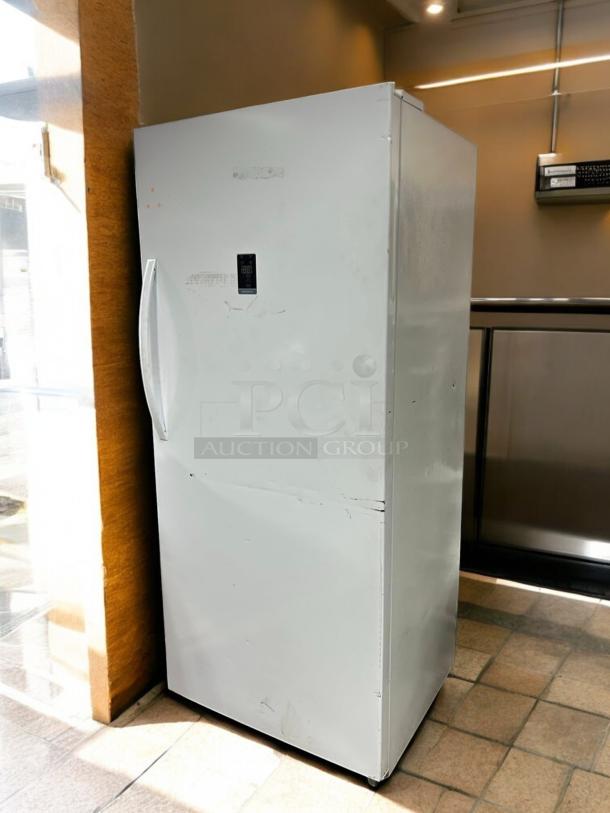 Insignia™ 17 Cu. Ft. Garage Ready Convertible Upright Freezer, white, great condition, ENERGY STAR certified, tested working.