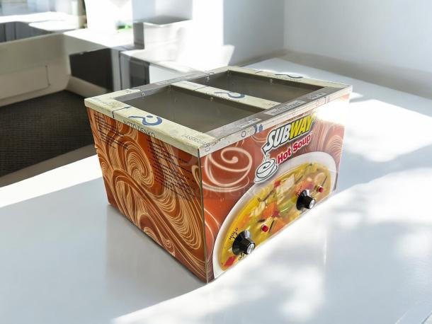 Duke CSW-2-T-AM Electric Countertop Soup Warmer, 2-well, 120V, Subway branding, tested and working, great condition.
