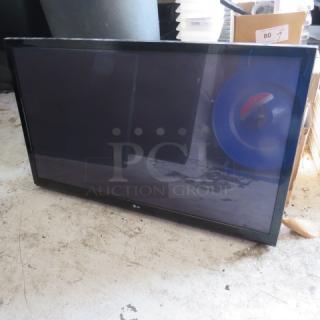 Samsung 43 Inch Smart TV, Model UN43TU700DF, in used condition, black frame, missing original stand.
