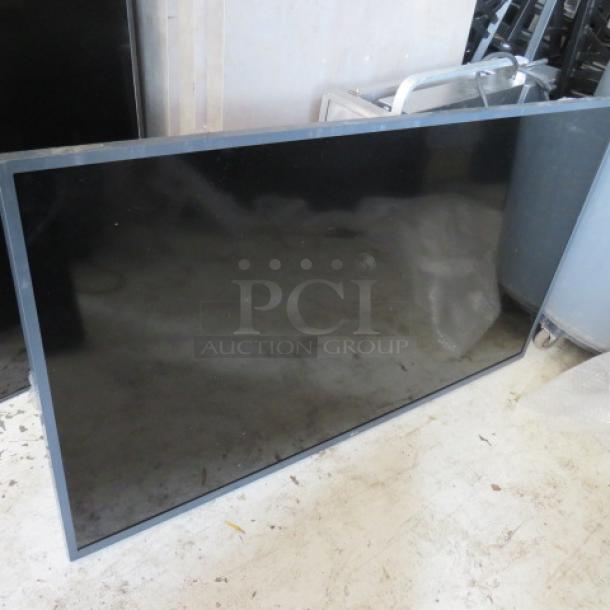 LG 50-inch Plasma TV, model 50UN7300AUD, pre-owned. Black frame, screen visible. No visible damage or marks.