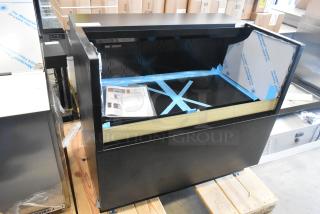 Brand new Structural Concepts Oasis CO3324R undercounter air curtain merchandiser, metal, 120V, 1 phase, minor scratches.