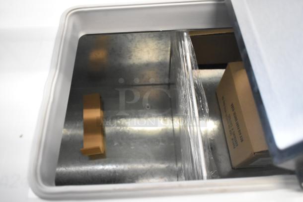 BRAND NEW Master-Bilt FLR-80 54" Ice Cream Topping Unit, scratch and dent, metal construction, refrigerated base, 115V, 1 Phase.