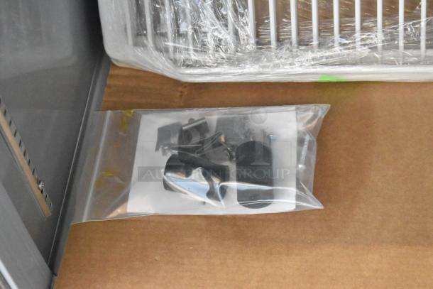 Beverage Air UCR27AHC cooler, new with minor scratches, stainless steel, 115V, 1-phase, includes parts in sealed bag.