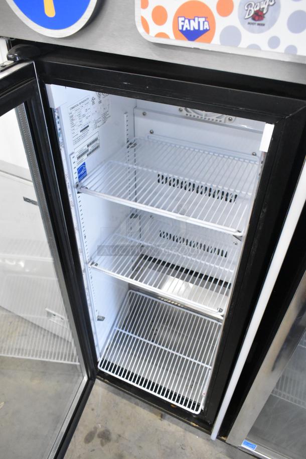 2021 IDW G4-H0234B Metal Commercial 2 Door Cooler with poly coated racks, 115V, 1 Phase. Clean, excellent condition.