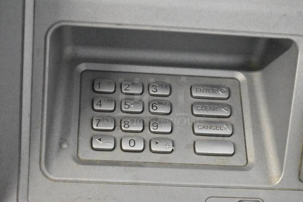 Hyosung Metal Floor Style ATM keypad, showing numeric and function buttons. Durable and user-friendly.
