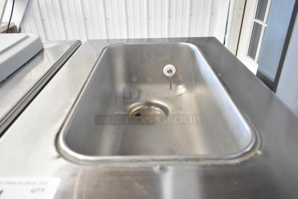 Taylor 441-33 stainless steel soft serve ice cream machine, water-cooled, single flavor, on casters, 208-230V, 3 phase.
