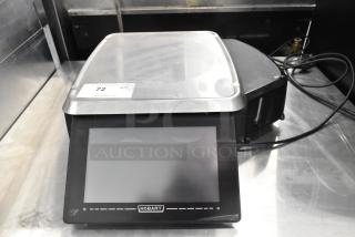 2023 Hobart HTi commercial food scale, countertop model, touchscreen, 120/208-240V, 1 phase, in good condition.