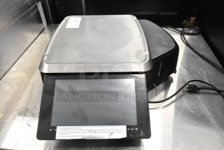 2016 Hobart HTi Metal Commercial Food Portioning Scale, 120/208-240V, 1 Phase. Stainless steel platform, digital display.