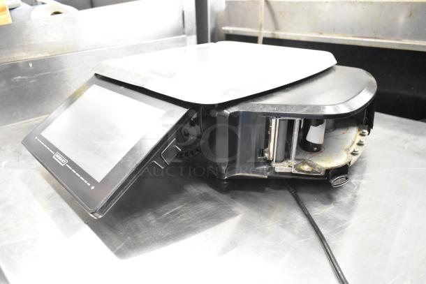 2016 Hobart HTi commercial food portioning scale, countertop model. Features digital display, 120/208-240V, 1 phase.