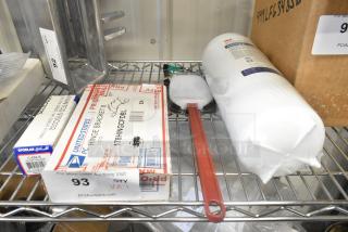Set of four items: Avantco 970C032S filter drier, 178HINGCFDBL hinge, 3M cartridge, Choice spatula; new condition.