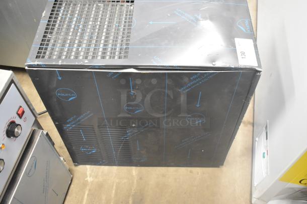 BRAND NEW Cornelius WCC700-A ice maker, 616 lb. capacity, air-cooled, 115V, slight packaging dents visible.
