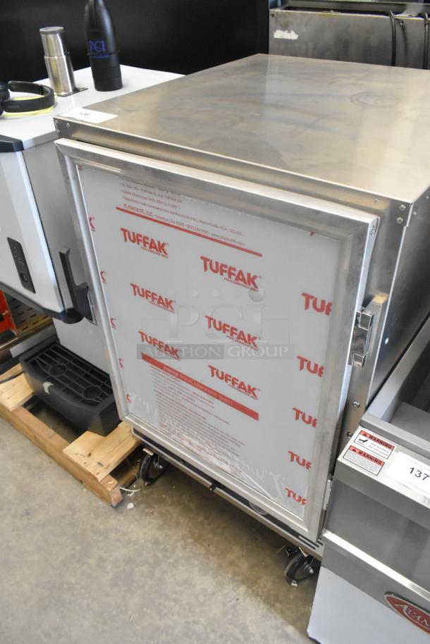 BRAND NEW 2024 ServIt 423CH2UFNCF full-size insulated holding cabinet with clear door, 120V, 1 Phase. Scratch and dent model.