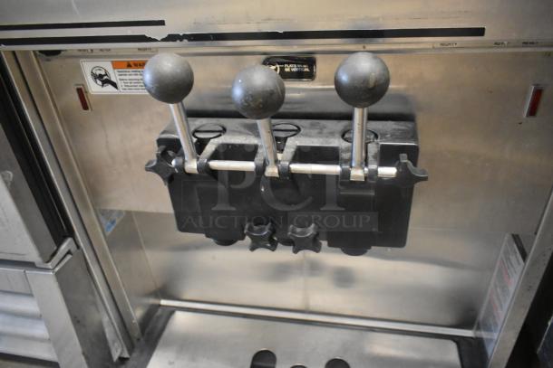 Electro Freeze 55TF-213 soft serve machine, stainless steel, 2 flavors with twist, 230V, 1 phase, commercial use.