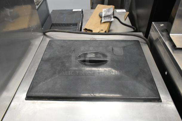 Electro Freeze 55TF-213 commercial countertop soft serve machine, stainless steel, 2-flavor with twist, 230V, 1 phase.