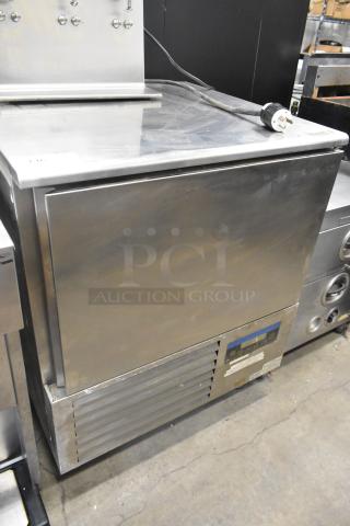 Standex BCF44244-0AX6 stainless steel undercounter blast chiller, single door, 220 volts, 1 phase, commercial use.