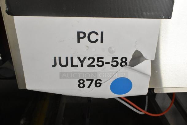 Stainless steel Hobart Centerline CUH-1 commercial dishwasher, 2024 model, hi-temp undercounter, 208-240V, 1 phase.
