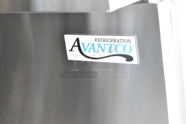 Brand new Avantco 178APT60MHC stainless steel commercial prep table. Visible branding tag. Some scratches and dents.