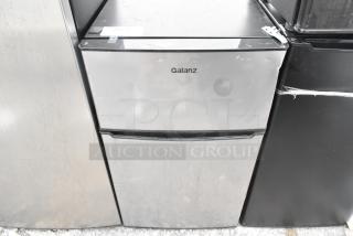 Galanz GLR31TSTE02 Mini Cooler with Freezer, stainless steel finish, 115 Volts, 1 Phase, slight surface wear.