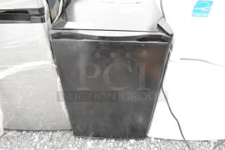 Black mini cooler, 115 volts, 1 phase, good condition, with a visible ENERGY STAR label on the side.