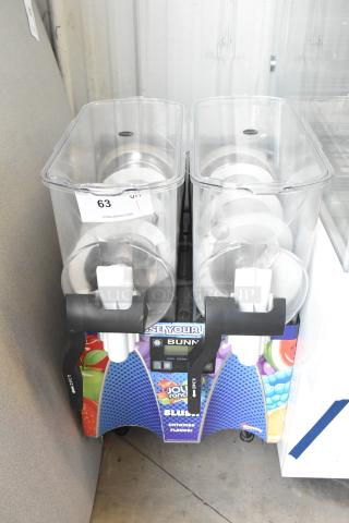 Bunn ULTRA-2 Stainless Steel Commercial Countertop 2 Hopper Slushie Machine. 115 Volts, 1 Phase. Tested and Working! - Item #1196235