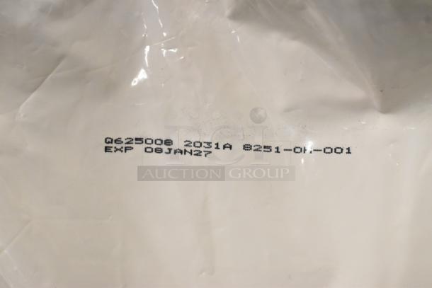 Close-up of an expiration date marked "EXP 08JAN27" on packaging, indicating product freshness.