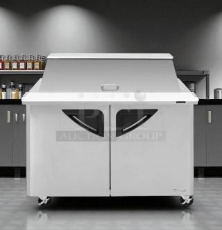 Turbo Air TST-48SD 48" refrigerated salad prep table in outstanding condition, 115V, fully tested and working.