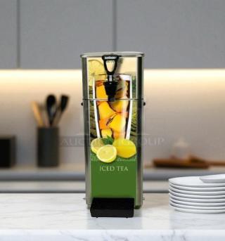 Newco FPM-1 Commercial Lemonade Dispenser, superb condition, homestyle branding, fully functional, countertop model.