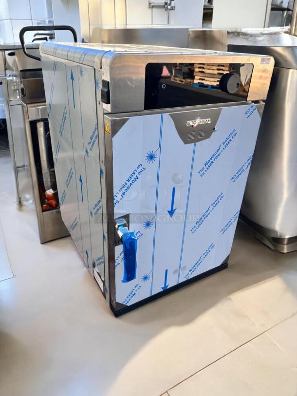Brand new Alto-Shaam 1000-TH cook & hold oven, 120V, factory sealed. Stainless steel, protective film intact.