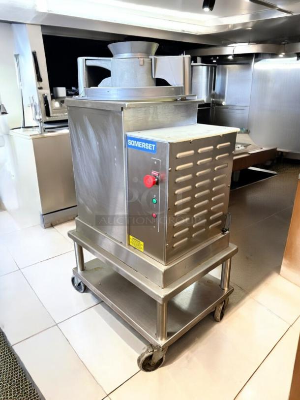 Somerset SDS-130 dough divider in outstanding condition, heavy-duty stainless steel, fully tested and working, with control panel.