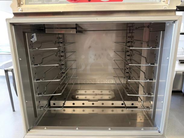 Flawless Metro C5 6-Series Heated Holding Cabinet, Model C563L-SFC-UA, full-view door, shelves intact, fully tested.