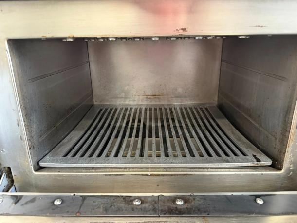 TurboChef Tornado convection microwave oven. Excellent condition. Clean interior with metal racks, fully tested and working.