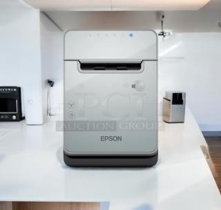 Pristine Epson TM-m30II-H POS thermal receipt printer. Features USB, Ethernet, NFC; fully tested and working.