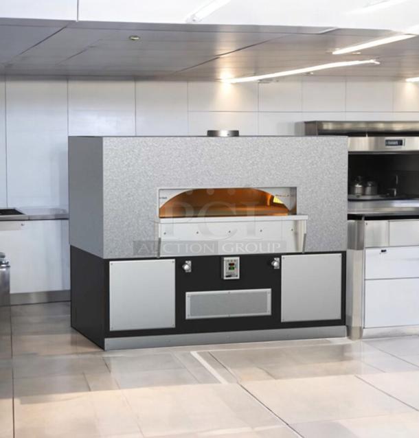Wood Stone Mt. Adams 9660 pizza oven, natural gas, outstanding condition, fully tested, stainless steel exterior.