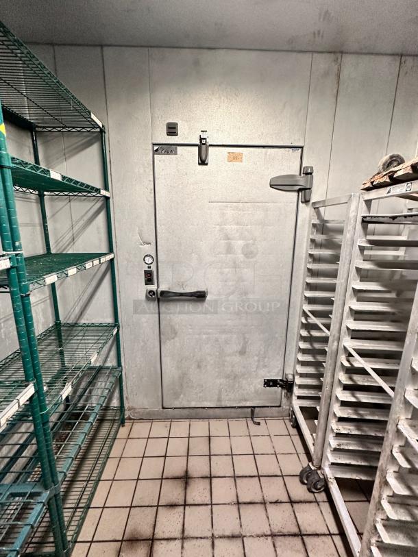 Kolpak walk-in cooler/freezer combo in outstanding condition, Model 4010130519DR25, 12'6" x 9'0" x 8'4", fully functional.