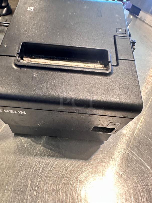 Epson TM-T88VII M331A thermal receipt printer, excellent condition, USB/Ethernet/RS-232, fully tested and working.