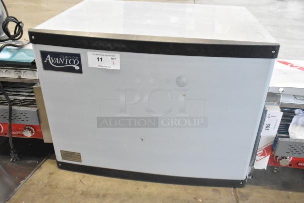 Brand new 2024 Avantco 194MCH430A commercial ice machine, stainless steel, scratch and dent, 400 lb capacity, 115V.