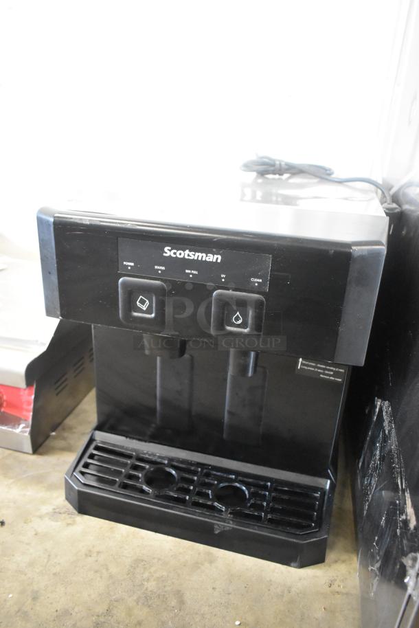 Brand new Scotsman HID207ABX-1A nugget ice machine, scratch and dent, 2024 model, 7 lb. bin, push button dispense.