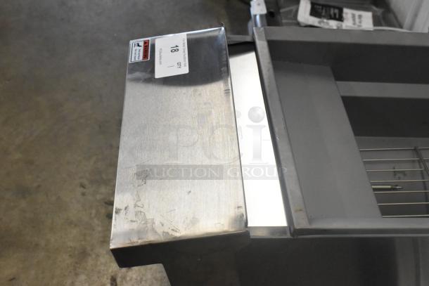 Brand new 2024 Cooking Performance Group stainless steel natural gas fryer, model 351FFOP40N, with scratch and dent.
